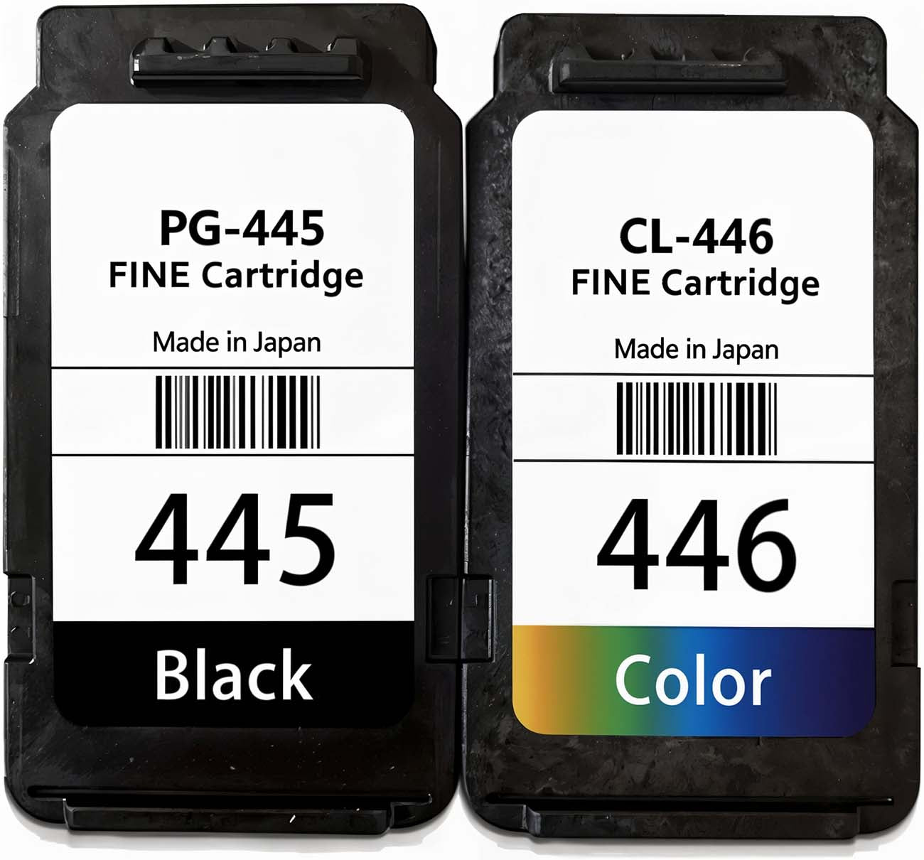 Canon PG-445 & CL-446 Ink Cartridge Multipack – genuine Canon black and color inks available for delivery in Doha, Qatar.