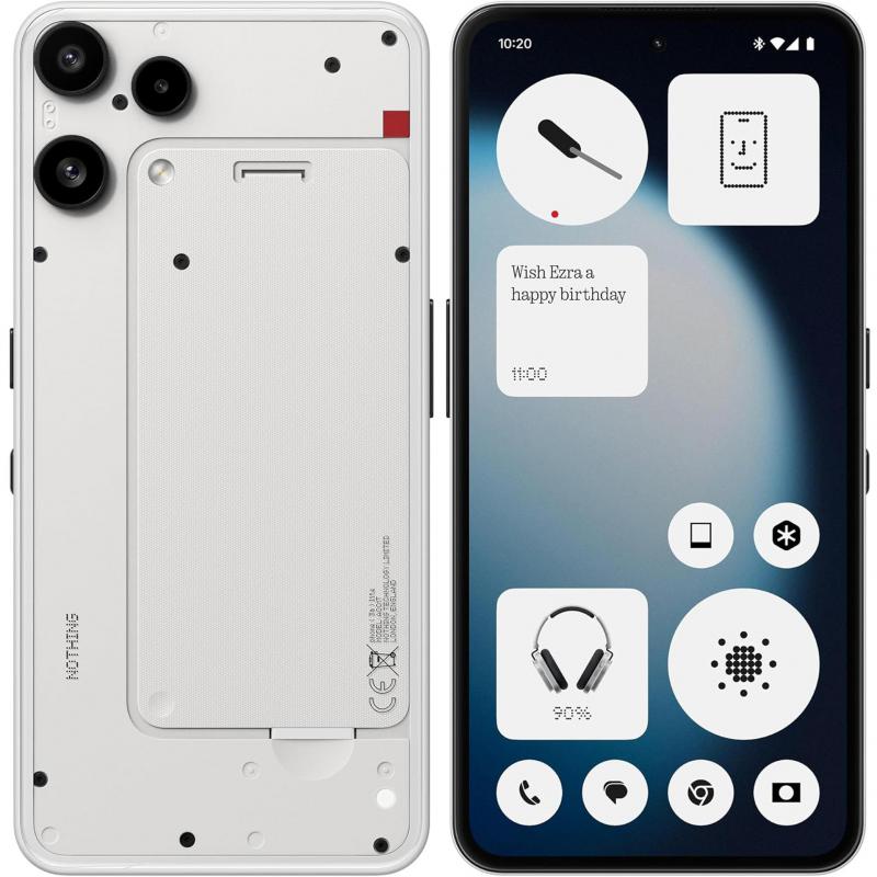 Nothing Phone 3a Lite 256GB White Price in Qatar – TechBay