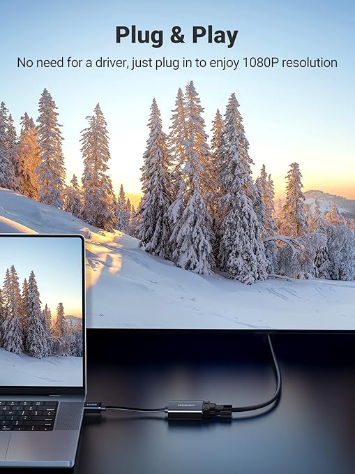 UGREEN  HDMI to VGA with Audio Converter