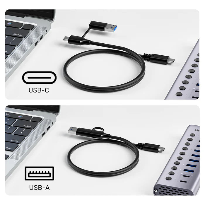 UNITEK 10-in-1 Individual Switches Hub