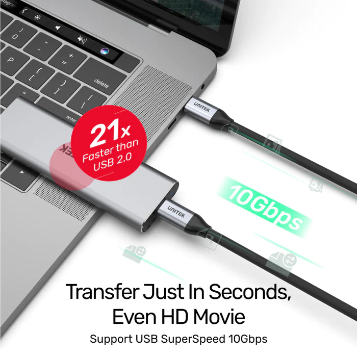 Full-Featured USB-C 100W PD Fast Charging Cable