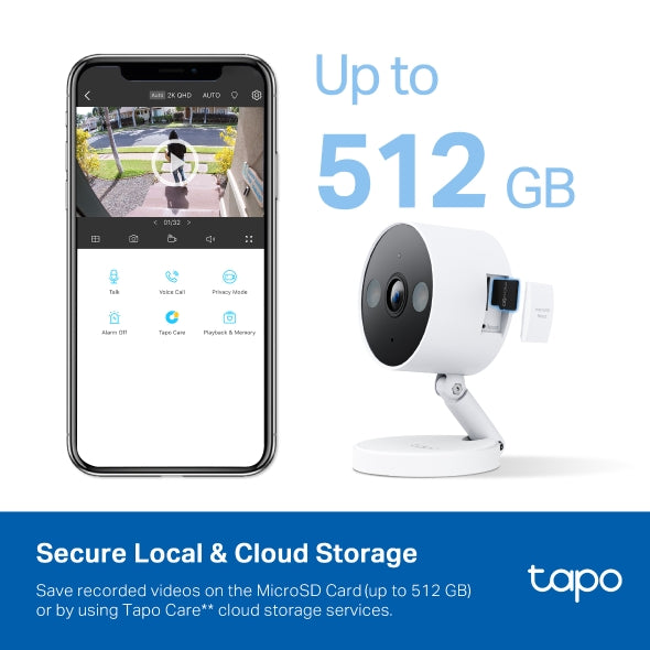 Tapo C120 Indoor/Outdoor Wi‑Fi Home Security Camera