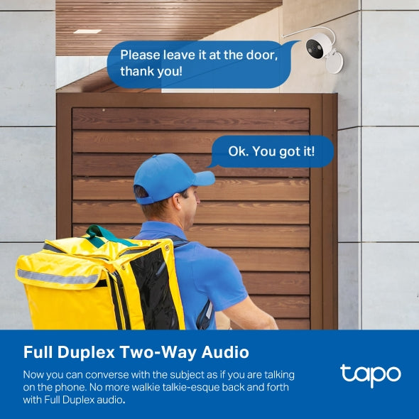 Tapo C120 Indoor/Outdoor Wi‑Fi Home Security Camera