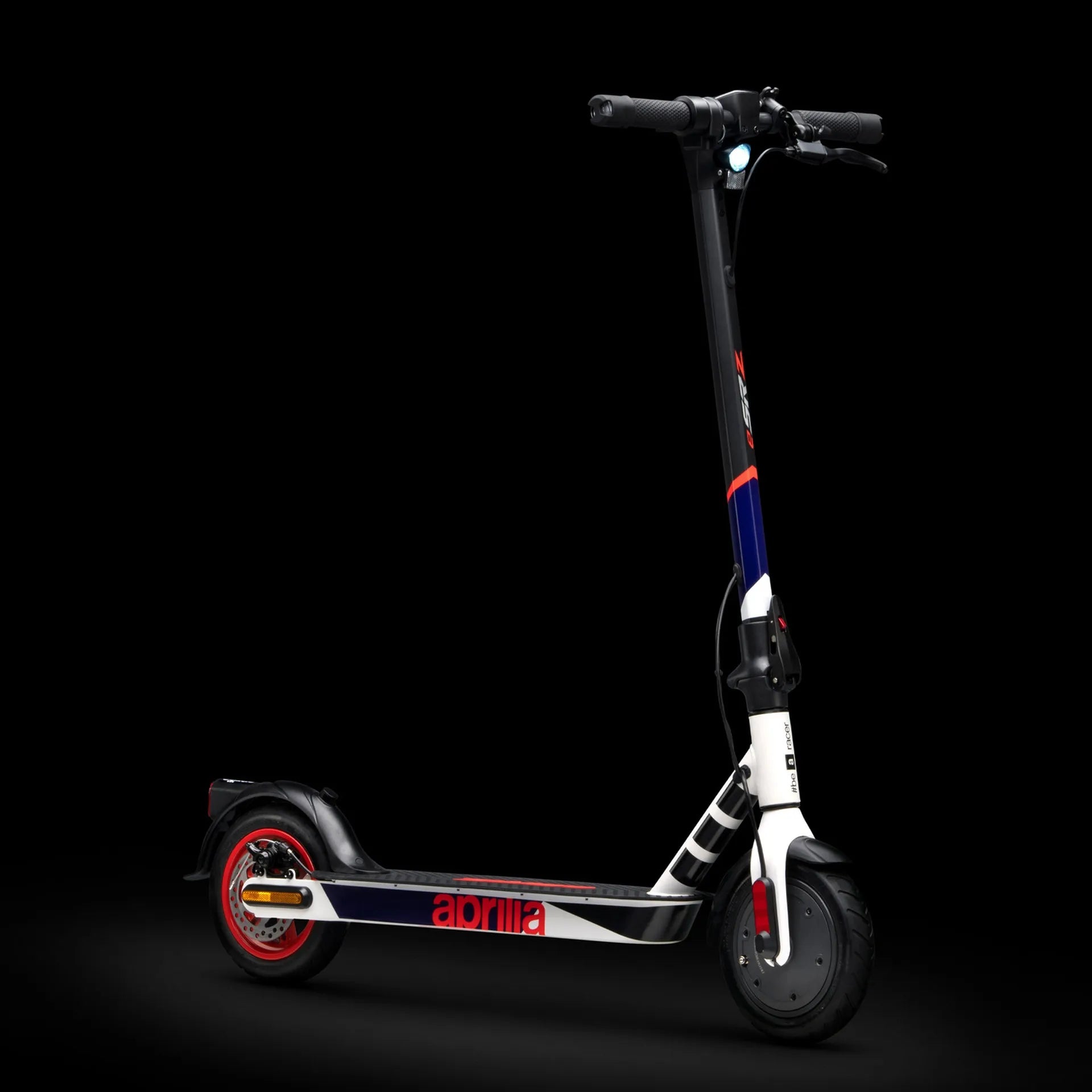 Aprilia eSRZ Safe Ride Electric Scooter with Turn Signals - White