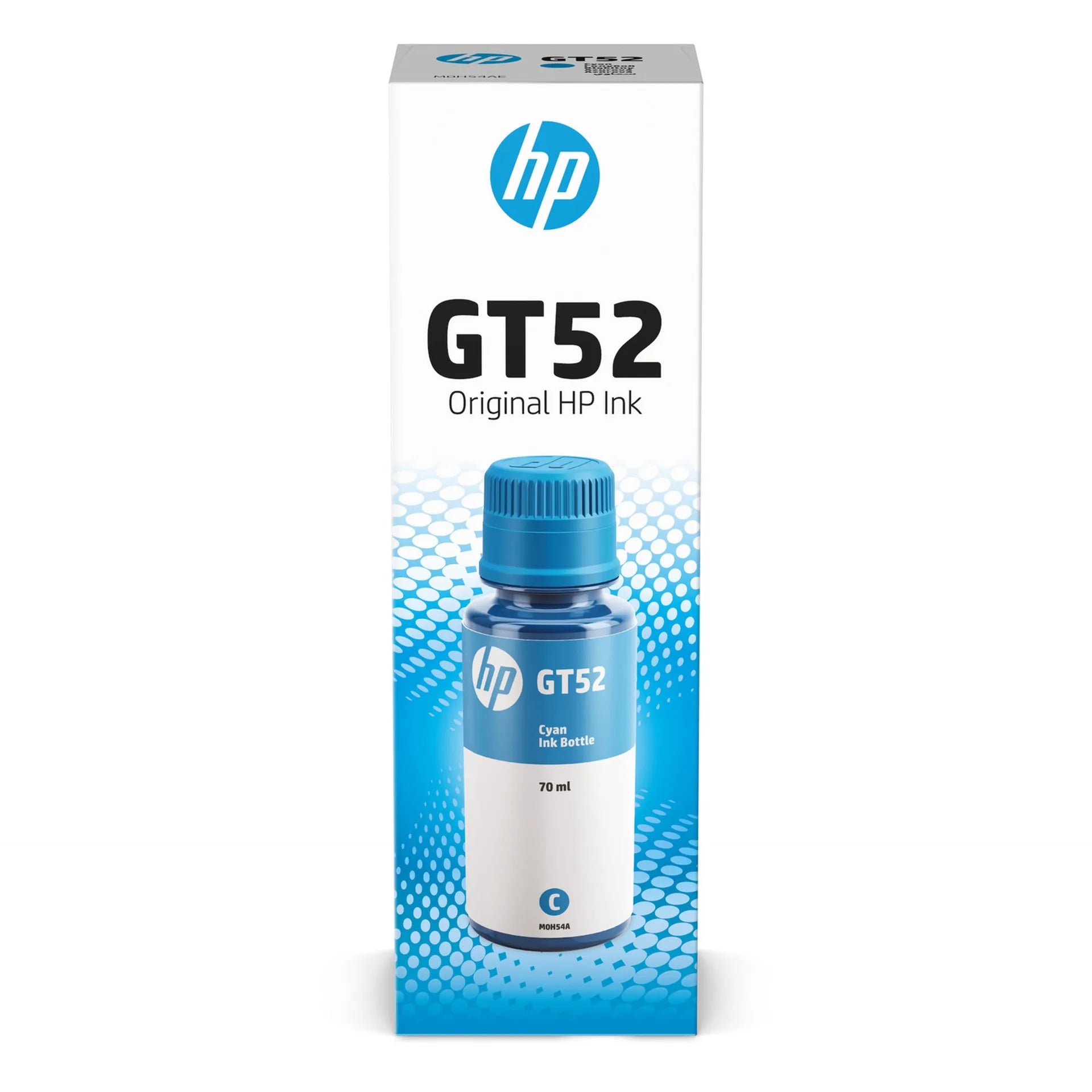 HP GT52 Cyan Original Ink Cartridge