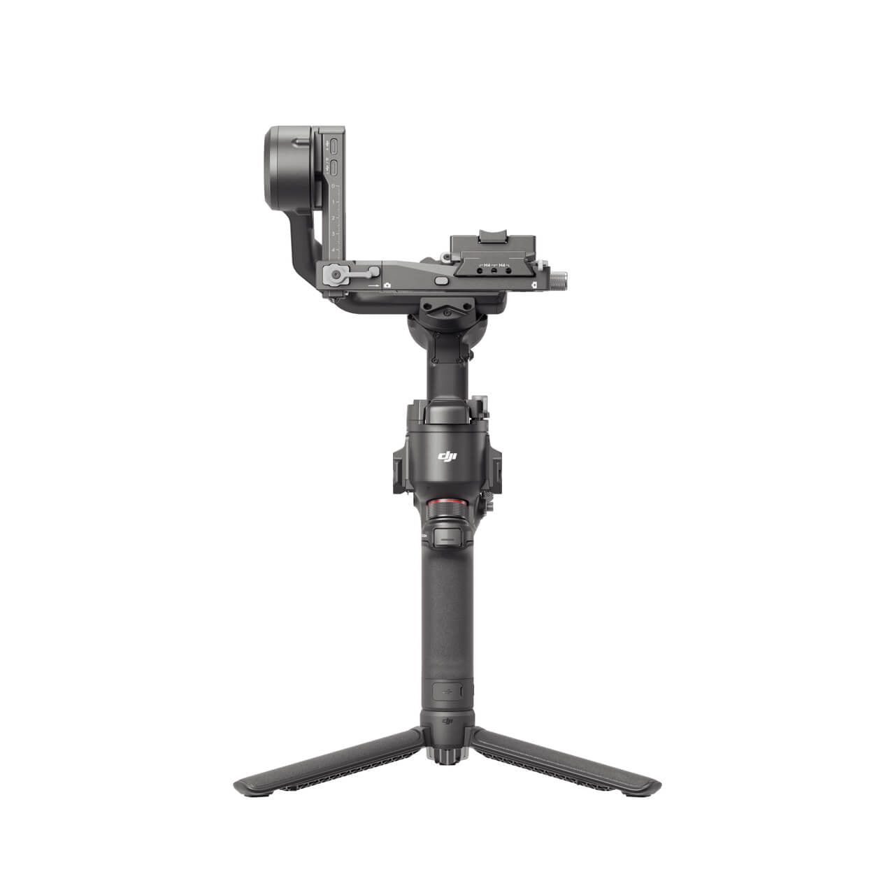 DJI RS 4 Gimbal Stabilizer with accessories for DSLR and mirrorless cameras, available in Doha, Qatar.