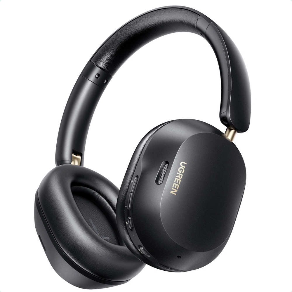 Ugreen HiTune Max5C Hybrid Active Noise-Cancelling Headphones - Black