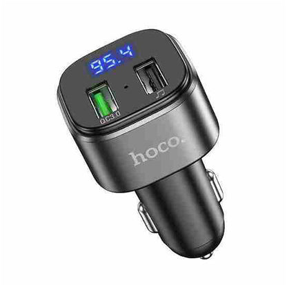 Hoco E67 Fighter QC3.0 Car Bluetooth FM Transmitter