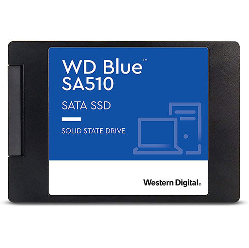Western Digital 500GB WD Blue SA510 SATA Internal Solid State Drive SSD – SATA III 6 Gb/s, 2.5″/7mm