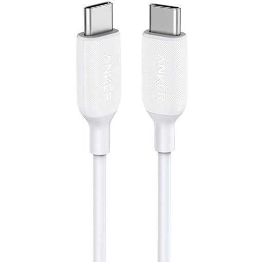 Anker PowerLine III USB-C to USB-C Cable – White Anker PowerLine III USB-C to USB-C Cable – White