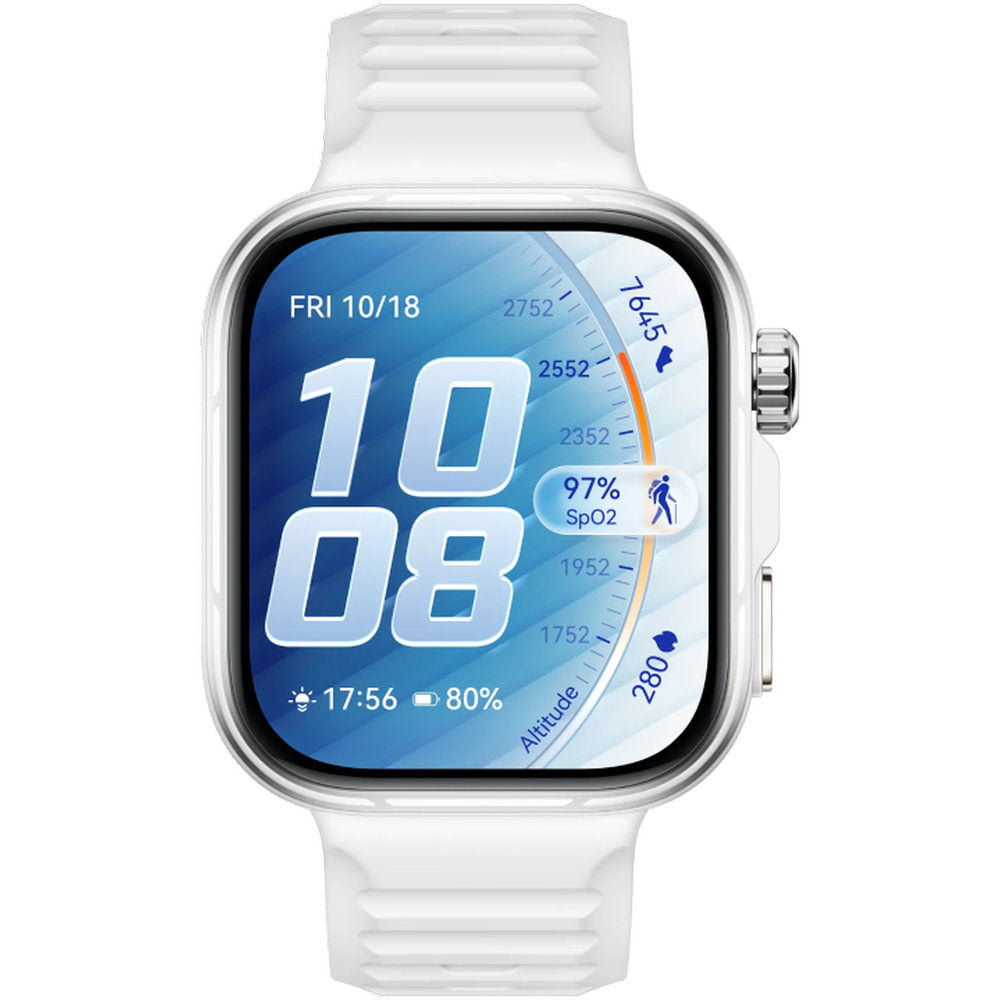 Huawei Watch Fit 5 Pro Smartwatch – White Case / White Strap Huawei Watch Fit 5 Pro Smartwatch – White Case / White Strap