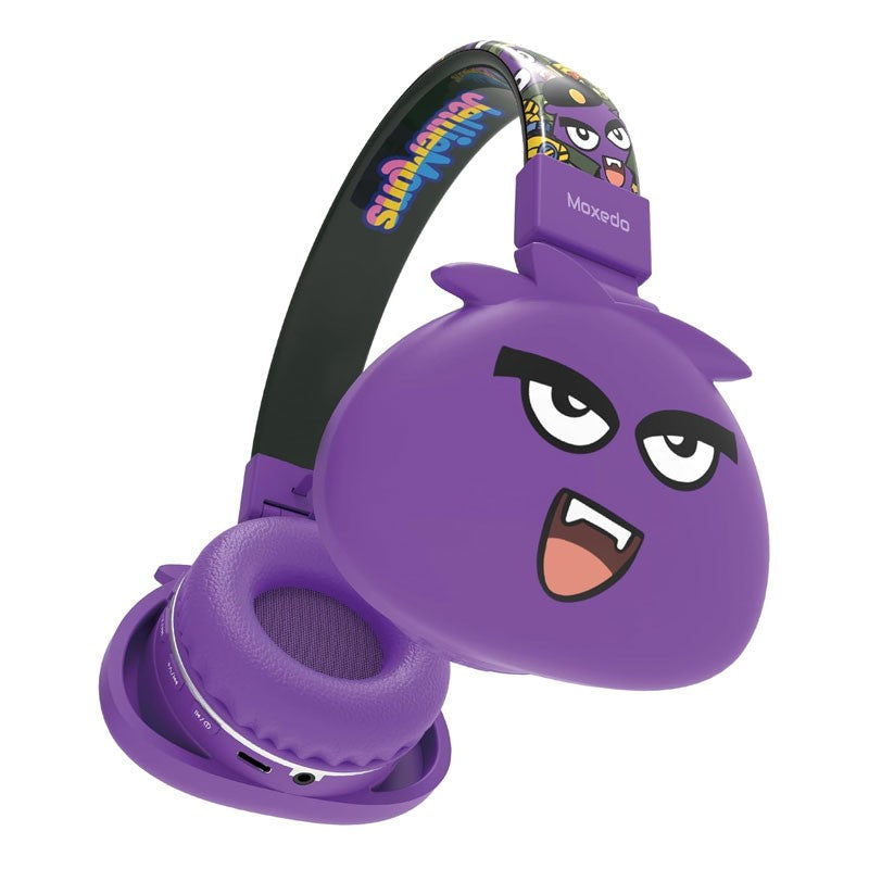 Moxedo Junior Bax Wireless On-Ear Headphones - Purple Moxedo Junior Bax Wireless On-Ear Headphones - Purple