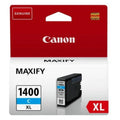 Canon PGI-1400XL high yield cyan ink cartridge for Canon MAXIFY series printers
