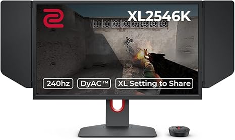 BenQ Zowie XL2546K 240Hz 24.5-inch Esports Gaming Monitor for online shopping in Qatar – pro gaming performance with fast delivery in Doha.