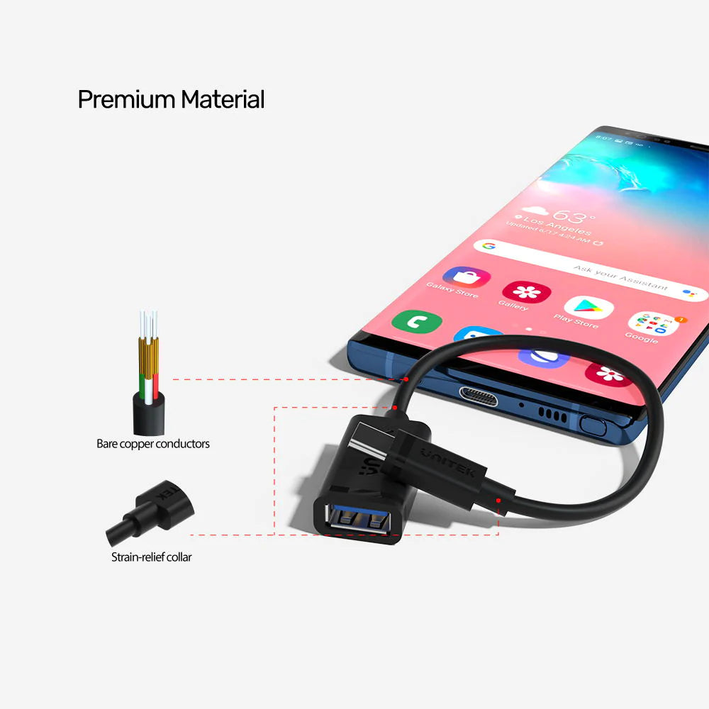 Unitek USB-C to USB-A Adapter with 5Gbps (USB 3.0) Unitek USB-C to USB-A Adapter with 5Gbps (USB 3.0)