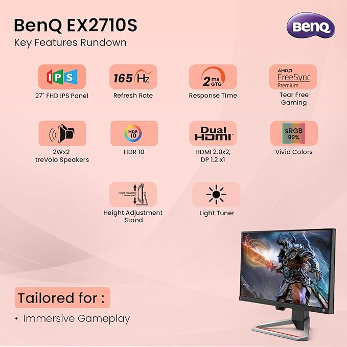 Benq Zowie XL2546K 240Hz 24.5 Esports Gaming Monitor Black