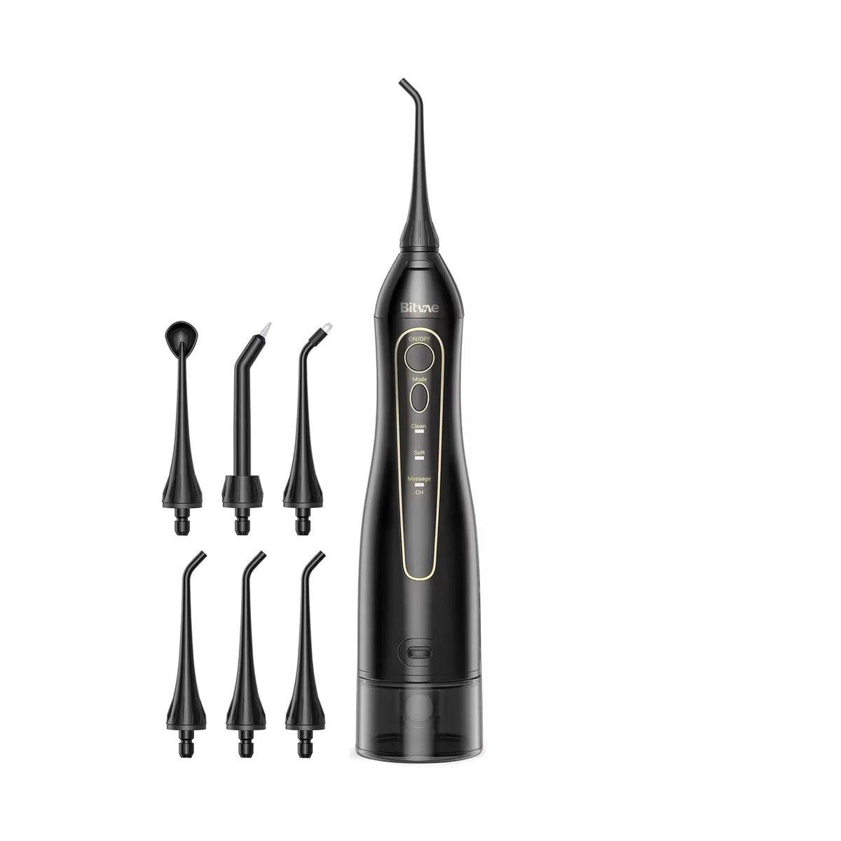 Bitvae Water Flosser F5020E Cordless Oral Irrigator Black 300ml