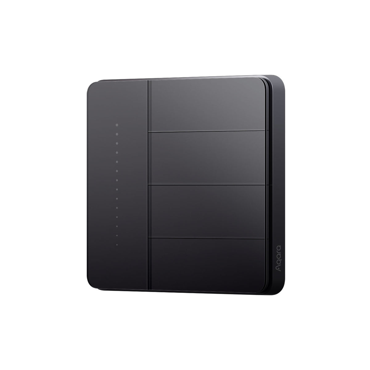 Aqara Wall Switch Z1 Pro - Four Rockers - Black