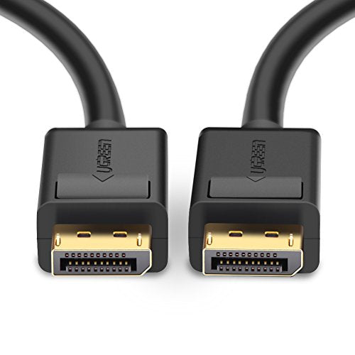 UGREEN 10244 DisplayPort 1.2 DP Male to Male Cable (1M) 4K@60Hz 3D, available for online purchase and delivery in Doha, Qatar.