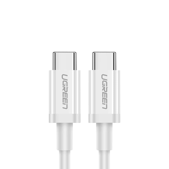 Ugreen US264 60518 USB-C to USB-C PD QC AFC Cable (1m, White) – fast charging solution in Doha, Qatar. Buy online with quick delivery.