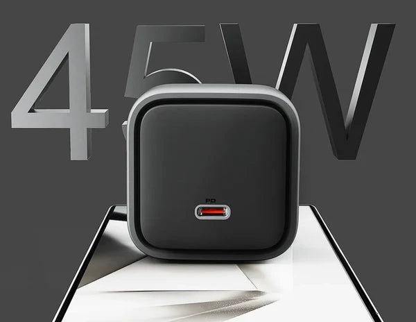 Aukey Comet 45W PD Wall Charger with GaN Technology PA-C2 Gray Aukey Comet 45W PD Wall Charger with GaN Technology PA-C2 Gray