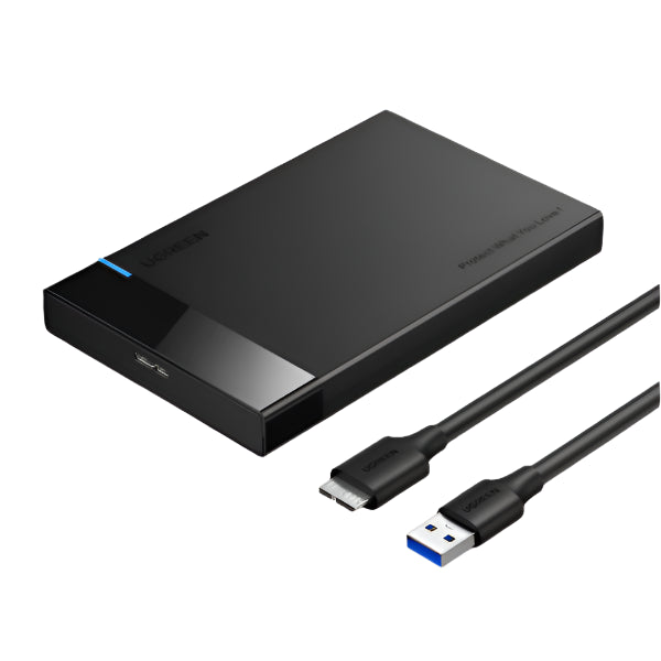 Ugreen SATA Hard Driver Enclosure | 5Gbps | USB 3.0 | 2.5 inch - Black Ugreen SATA Hard Driver Enclosure | 5Gbps | USB 3.0 | 2.5 inch - Black