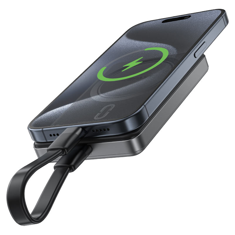 ACEFAST M8-5000 PD18W Ultra-Thin Magnetic Wireless Charging Power Bank ACEFAST M8-5000 PD18W Ultra-Thin Magnetic Wireless Charging Power Bank