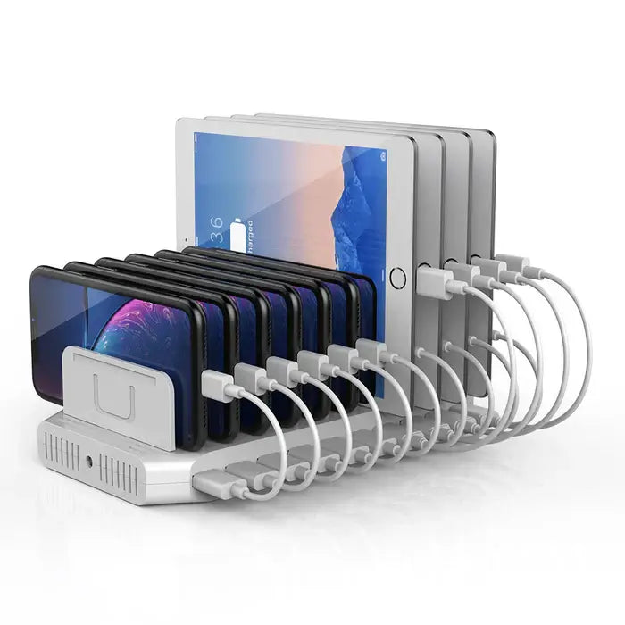 UNITEK USB Charging Station 10 Port QC 3.0 96W UNITEK USB Charging Station 10 Port QC 3.0 96W