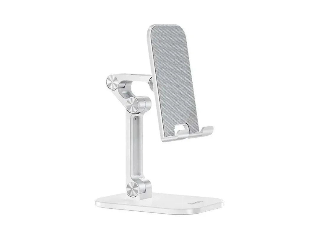 Hoco PH34 Excellent Double Folding Desktop Stand for Smartphones & Tablets - White Hoco PH34 Excellent Double Folding Desktop Stand for Smartphones & Tablets - White