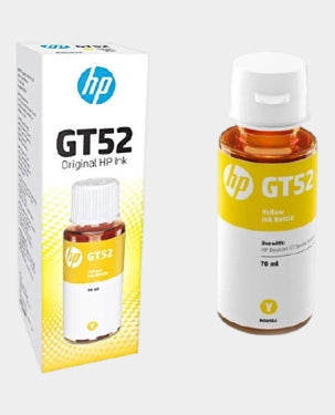 HP M0H56AA GT52 Original Ink Bottle Yellow available for online shopping in Doha, Qatar, with fast delivery.