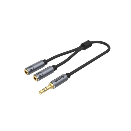 UNITEK 3.5mm Headphone Splitter for dual headphone use in Doha, Qatar. Buy online with delivery available.