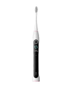 Oclean X Lite smart electric toothbrush in grey with app connectivity, available in Qatar
