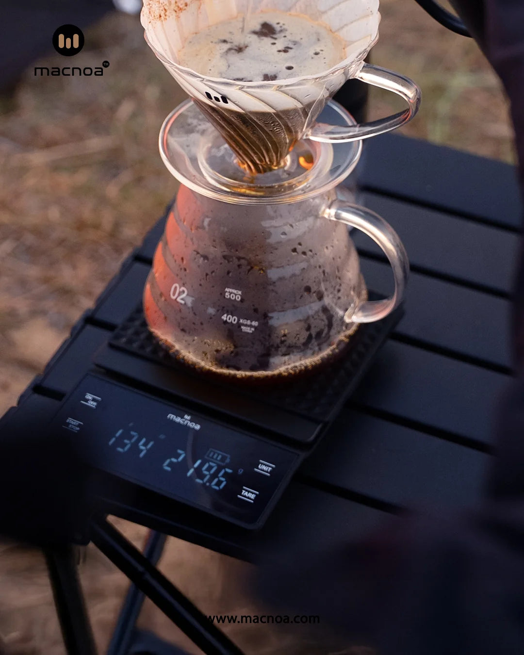 MACNOA Coffee Scale with Timer