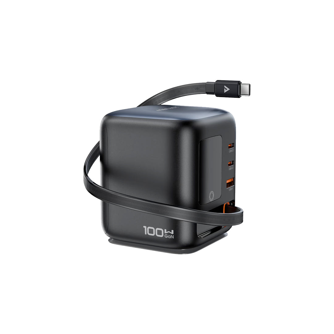 Acefast Z10 PD 100W GaN Desktop Power Station - Black Acefast Z10 PD 100W GaN Desktop Power Station - Black