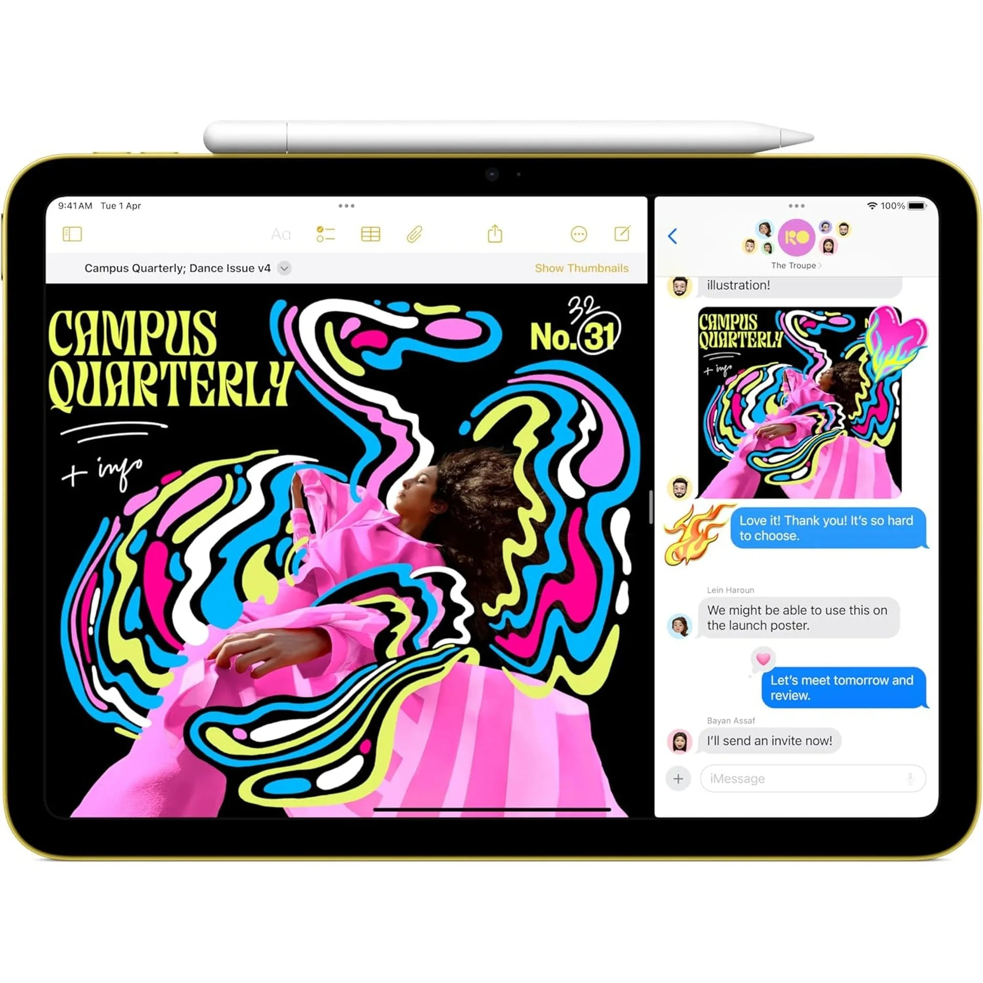 Apple 11-inch iPad Wi-Fi 128GB - Silver (A16 Bionic)