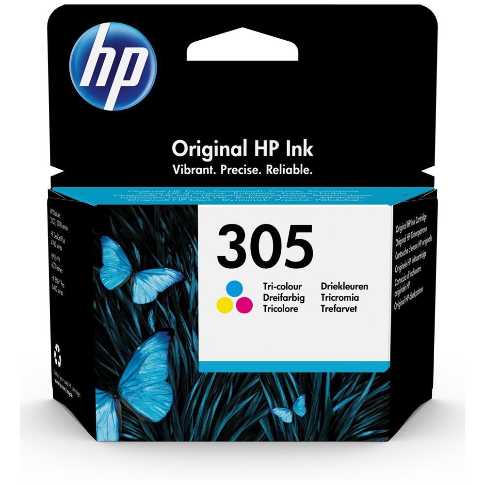 HP 305 Original Ink Cartridge - Tri-Color