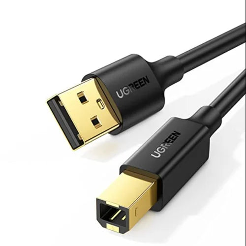 UGREEN USB 2.0 AM to BM Print Cable 5m (Black)