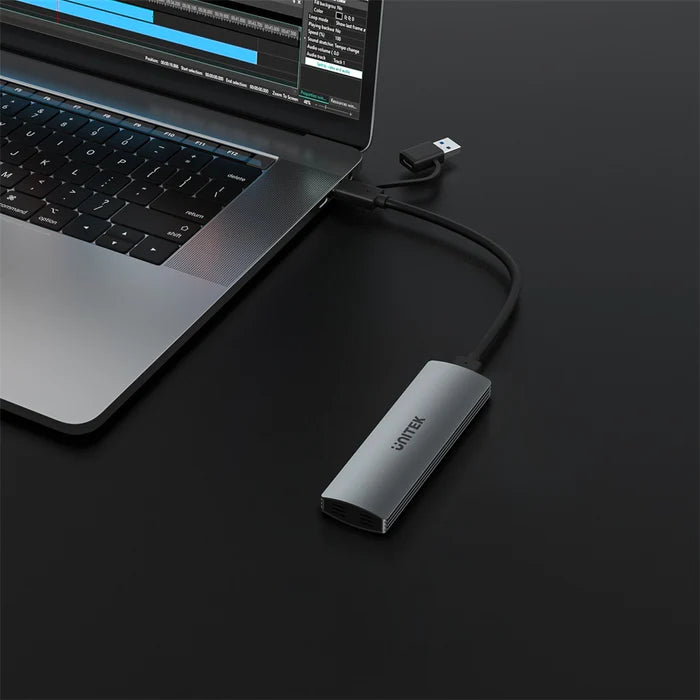 UNITEK uDrive M.2 Enclosure NVMe/SATA 10Gbps UNITEK uDrive M.2 Enclosure NVMe/SATA 10Gbps