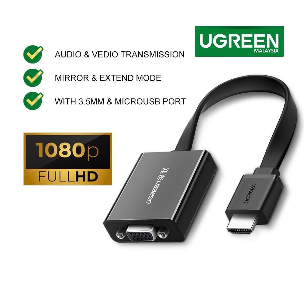 UGREEN HDMI to VGA with Audio Converter UGREEN HDMI to VGA with Audio Converter