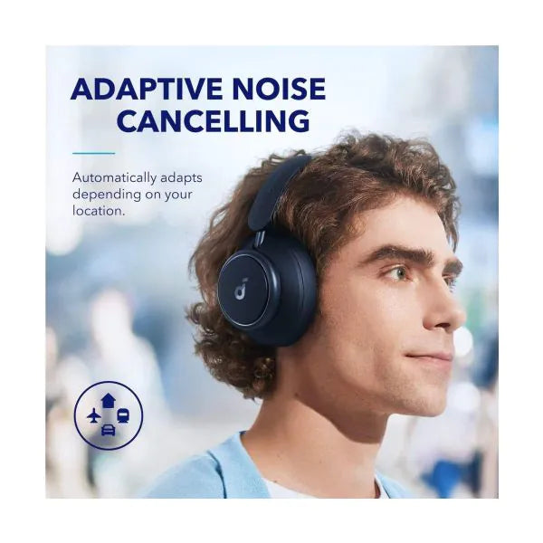 Anker Soundcore Space One Active Noise Cancelling Headphones - Blue (A3035031)