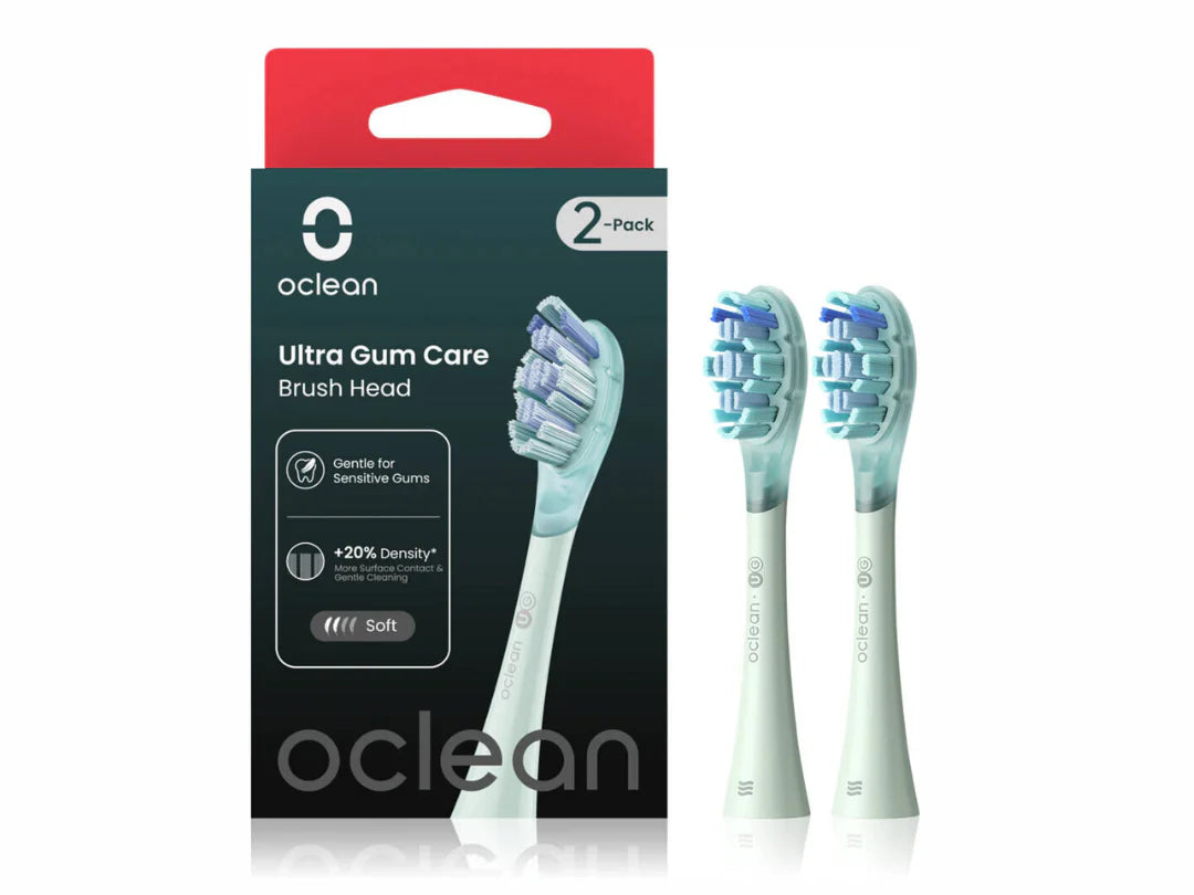 Oclean Ultra Gum Care UG01 Brush Head (2-pk) Green Color