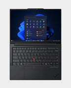 كمبيوتر محمول لينوفو ثينك باد E14 الجيل السابع - معالج Intel Core Ultra 7 255H، شاشة 14 بوصة IPS، ذاكرة وصول عشوائي 16 جيجابايت، قرص تخزين 512 جيجابايت SSD، أسود (21SX0066GR)