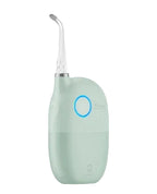 Oclean AirPump A10 cordless oral irrigator in green for advanced flossing, available in Qatar
