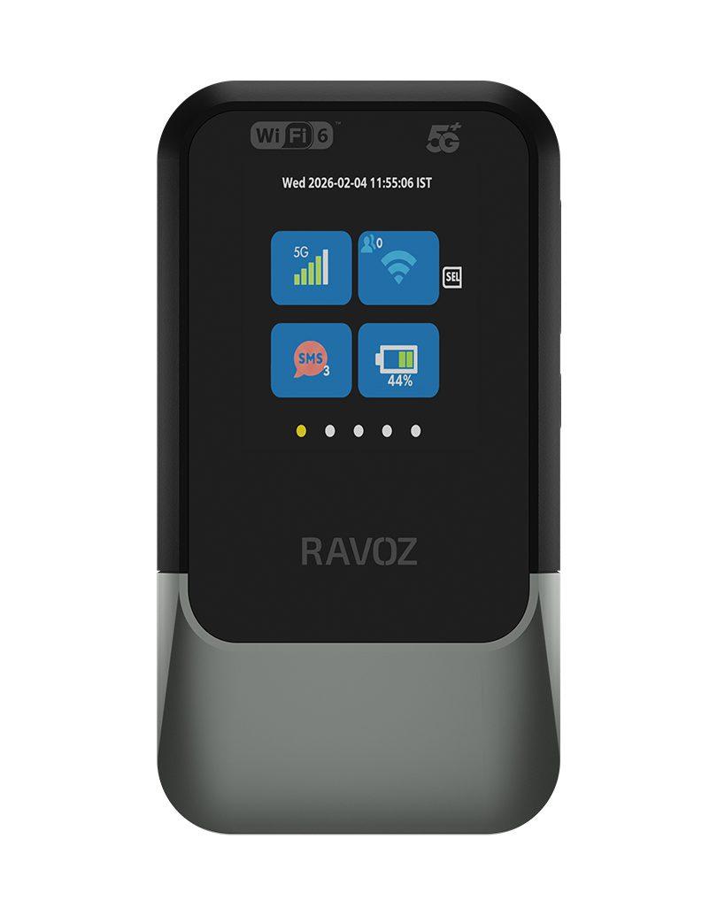 Ravoz GoFi 5G+ Portable MiFi Router