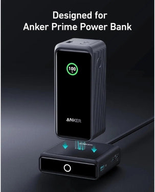 Anker GanPrime Power Bank Charging Base | 100W Max | A1902211 - Black