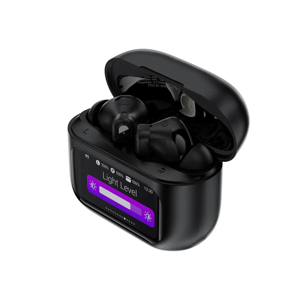 ACEFAST W6 ANC + AI ENC TWS Earbuds with Smart Color Display ACEFAST W6 ANC + AI ENC TWS Earbuds with Smart Color Display