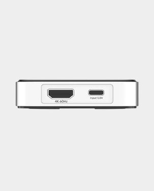 UNITEK Wireless Screen Mirroring Device 4K@60Hz HDMI - Black & Space Grey (V1162B01)