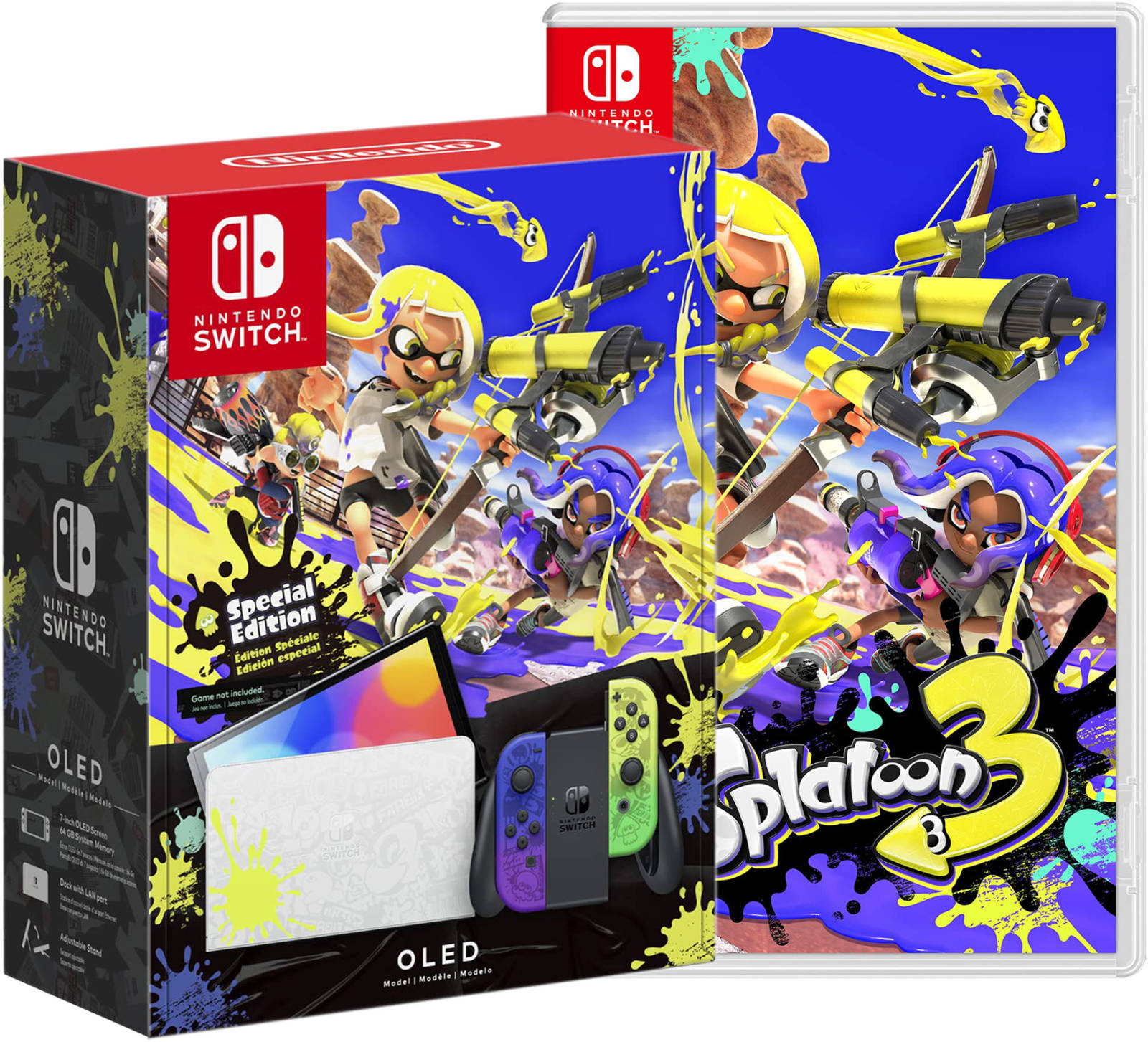 Nintendo Switch OLED Model - Splatoon 3 Edition