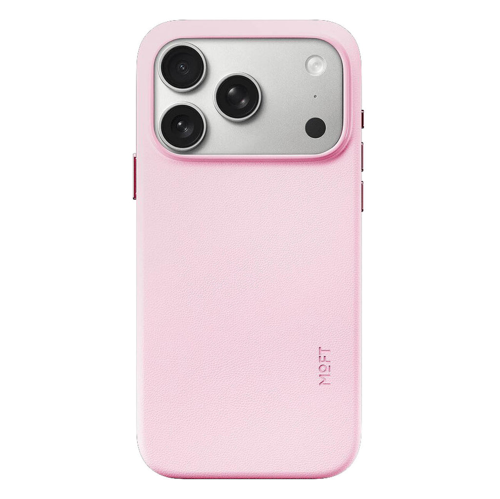 MOFT Snap Case for iPhone 17 Pro MagSafe Drop Protection - Light Pink