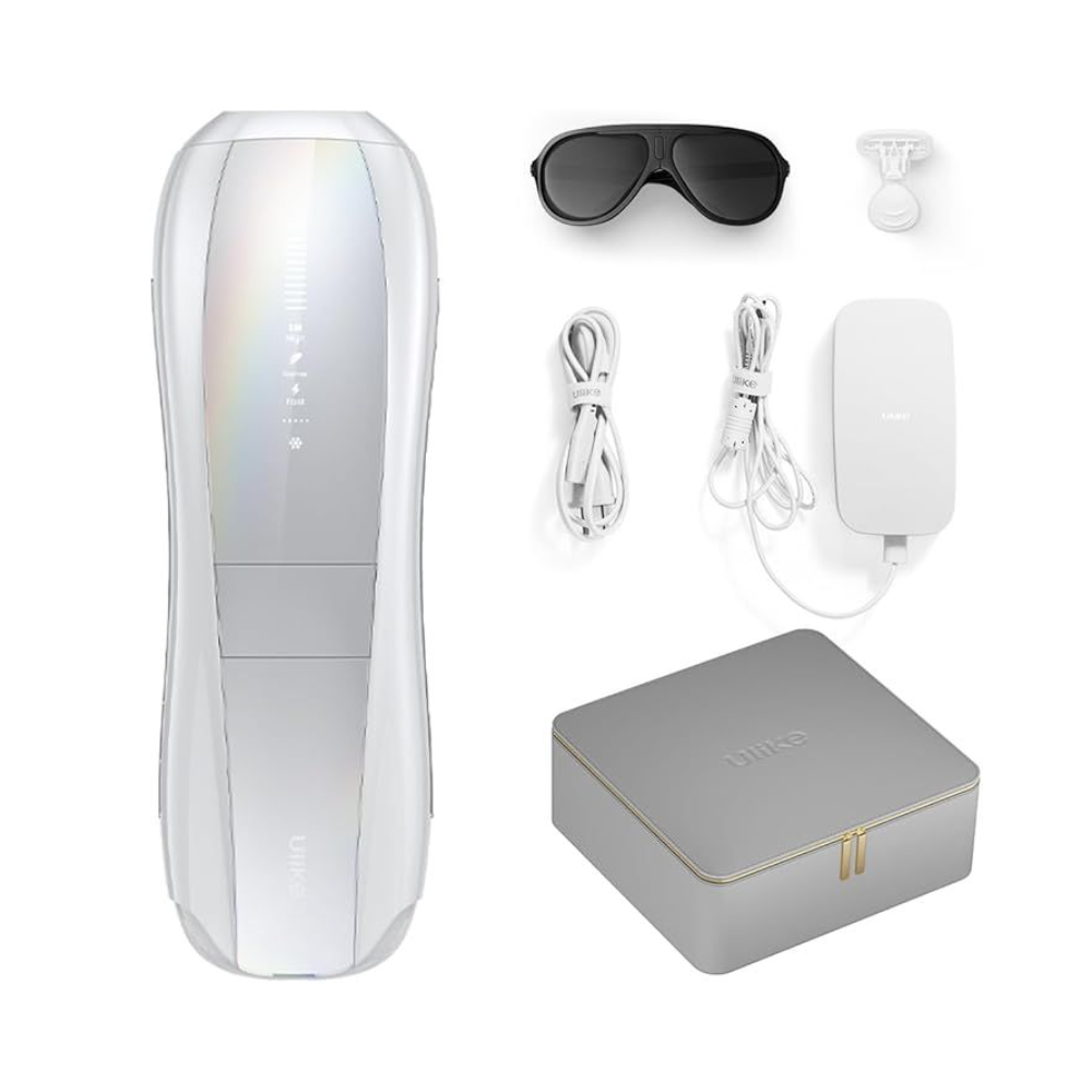 Ulike Air 10 IPL Hair Removal Device with Leather Case - Silver
